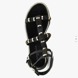 Kenneth Cole Studded gladiator flat sandal
